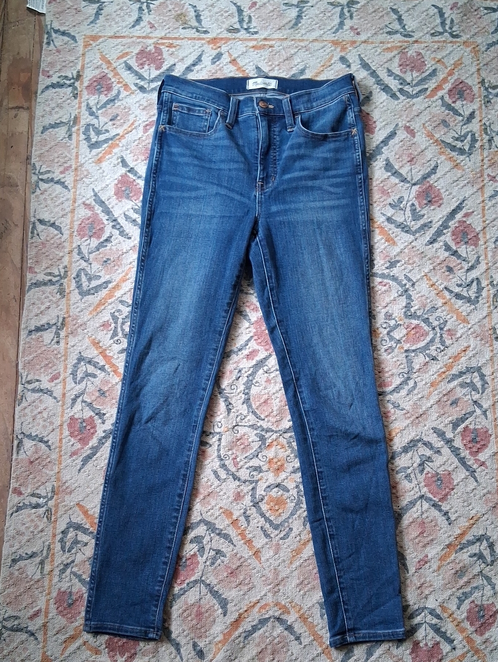Madewell Women’s Skinny Jeans - Dark Blue Wash